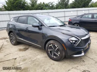 2023 Kia Sportage Hybrid LX with VIN KNDPUCAG6P7096797, listed as a Copart auction lot 69723124 with 23,308 mi miles and Salvage Title. Bid and sale history available at carsss.com. Image 4.