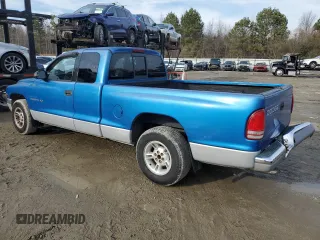 1999 Dodge Dakota SLT with VIN 1B7GL22X7XS121831, listed as a Copart auction lot 43424265 with 201,511 mi miles and Salvage Title. Bid and sale history available at carsss.com. Image 2.