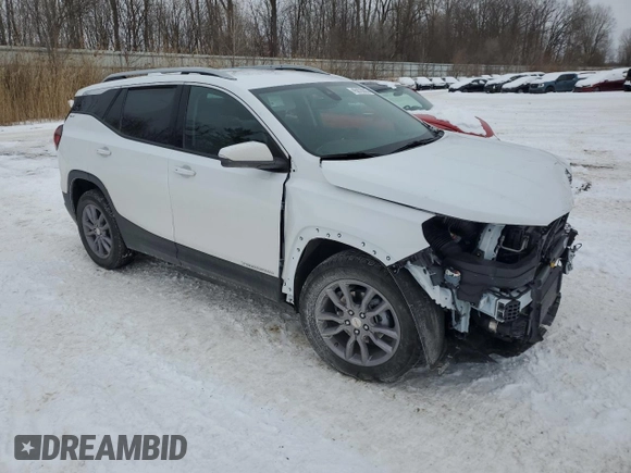 2024 GMC Terrain SLT with VIN 3GKALVEG5RL384862, listed as a Copart auction lot 45870005 with 2,812 mi miles and Non repairable. Bid and sale history available at DreamBid. Image 4.