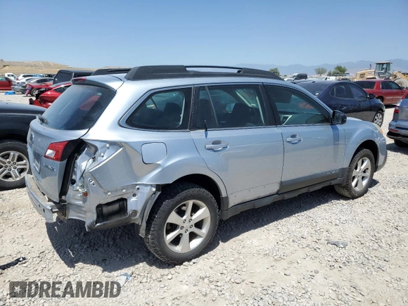 2014 Subaru Outback 2.5i with VIN 4S4BRCAC7E3272944, listed as a Copart auction lot 61164435 with 117,391 mi miles and Salvage title. Bid and sale history available at DreamBid. Image 3.
