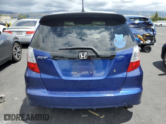 2009 Honda Fit with VIN JHMGE882X9C003678, listed as a Copart auction lot 56688265 with 141,003 mi miles and Salvage title. Bid and sale history available at DreamBid. Image 6.