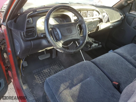 1998 Dodge Ram 1500 with VIN 3B7HC16Z4WM205221, listed as a Copart auction lot 42366595 with 205,646 mi miles and Salvage Title. Bid and sale history available at carsss.com. Image 8.