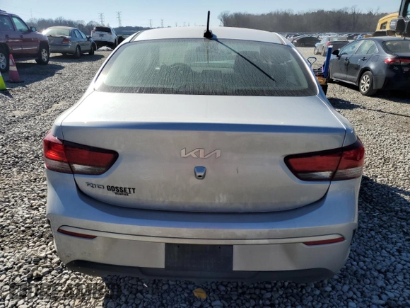 2023 Kia Rio LX with VIN 3KPA24AD3PE613044, listed as a Copart auction lot 46175935 with 49,379 mi miles and Salvage Title. Bid and sale history available at DreamBid. Image 6.