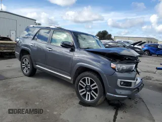 2021 Toyota 4Runner Limited with VIN JTEKU5JR3M5877545, listed as a Copart auction lot 49005505 with 105,372 mi miles and Salvage title. Bid and sale history available at DreamBid. Image 4.