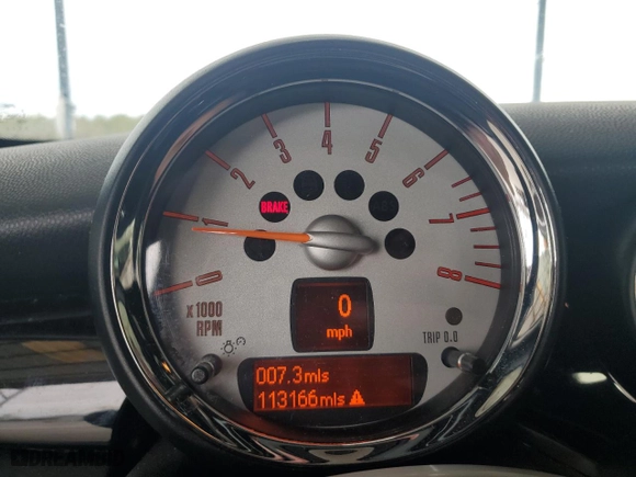 2012 MINI Cooper Coupe S with VIN WMWSX3C51CT408178, listed as a Copart auction lot 42742075 with 113166 miles and Non Repairable. Bid and sale history available at carsss.com. Image 9.