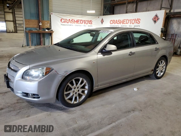 2008 Chevrolet Malibu LTZ with VIN 1G1ZK57738F159310, listed as a Copart auction lot 50506705 with 106,438 mi miles and Salvage Title. Bid and sale history available at DreamBid. Image 1.