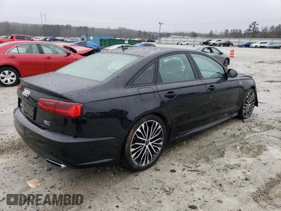 2018 Audi A6 with VIN WAUH3AFC3JN002666, listed as a Copart auction lot 72143102 with 43,542 mi miles and . Bid and sale history available at DreamBid. Image 3.