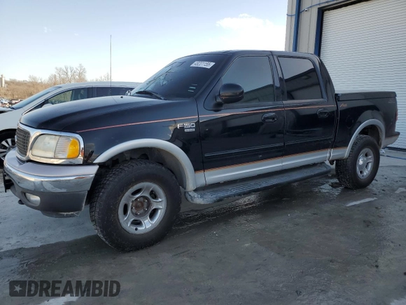 2001 Ford F-150 XLT with VIN 1FTRW08W91KE12972, listed as a Copart auction lot 48201155 with Not provided miles and Salvage title. Bid and sale history available at DreamBid. Image 1.