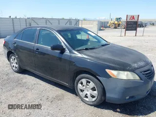 2007 Toyota Camry CE with VIN JTNBE46K773061294, listed as a IAAI auction lot 41986525 with 212,516 mi miles. Bid and sale history available at carsss.com. Image 1.