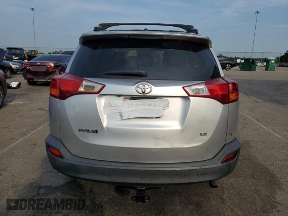 2014 Toyota RAV4 LE with VIN 2T3ZFREV0EW080580, listed as a Copart auction lot 62458665 with 298,133 mi miles and Clean title. Bid and sale history available at DreamBid. Image 6.