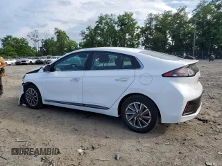 2021 Hyundai Ioniq Limited with VIN KMHC85LJ1MU078756, listed as a Copart auction lot 59659905 with 70,893 mi miles and Salvage title. Bid and sale history available at DreamBid. Image 2.