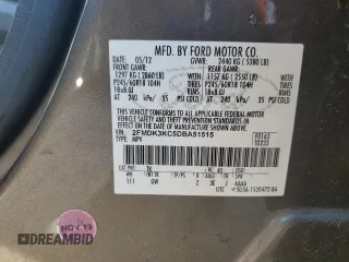 2013 Ford Edge Limited with VIN 2FMDK3KC5DBA51515, listed as a Copart auction lot 53393325 with 99,417 mi miles and Clean Title. Bid and sale history available at carsss.com. Image 14.