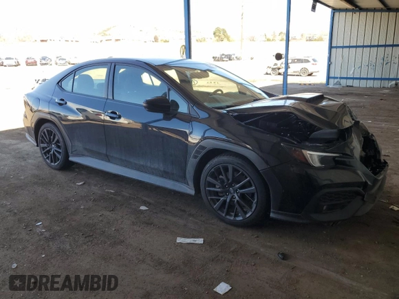 2022 Subaru WRX Premium with VIN JF1VBAF63N9009303, listed as a Copart auction lot 50745285 with 72,524 mi miles and Clean Title. Bid and sale history available at DreamBid. Image 4.