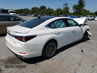 2024 Lexus ES 350 Luxury with VIN 58AEZ1B19RU176840, listed as a Copart auction lot 70298934 with Not provided miles and Salvage title. Bid and sale history available at DreamBid. Image 3.