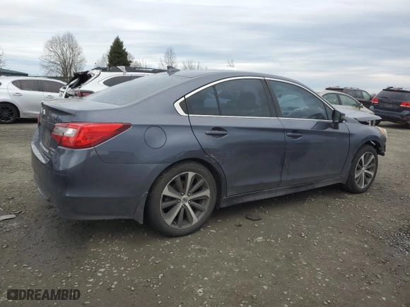 2017 Subaru Legacy Limited with VIN 4S3BNAN61H3022287, listed as a Copart auction lot 46193265 with 0 mi miles and Salvage Title. Bid and sale history available at carsss.com. Image 3.