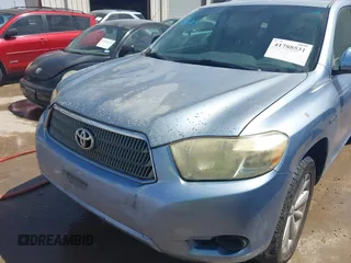2009 Toyota Highlander Hybrid with VIN JTEEW41AX92033863, listed as a IAAI auction lot 41788531 with 215,787 mi miles. Bid and sale history available at carsss.com. Image 6.