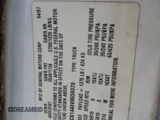 1997 Isuzu Hombre S z VIN 1GGCS1443V8659370, wystawiony jako Copart lot #47503475 z przebiegiem Nie podano mil oraz Szkody całkowita. Historia ofert i sprzedaży dostępna na DreamBid. Obrazek 15.