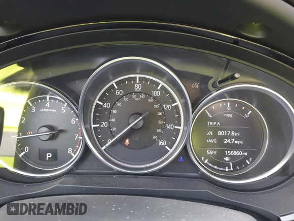 2018 Mazda CX-9 Touring with VIN JM3TCACY7J0221051, listed as a IAAI auction lot 41608576 with 156,860 mi miles. Bid and sale history available at carsss.com. Image 7.