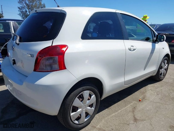2007 Toyota Yaris with VIN JTDJT923875087666, listed as a IAAI auction lot 41865839 with 200,268 mi miles. Bid and sale history available at carsss.com. Image 4.