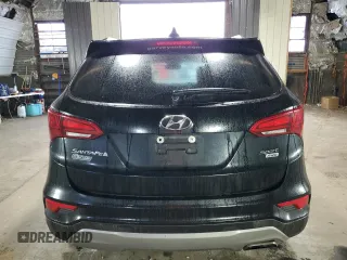 2017 Hyundai Santa Fe 2.4L with VIN 5NMZUDLB1HH013853, listed as a Copart auction lot 62577715 with 65,336 mi miles and Salvage title. Bid and sale history available at DreamBid. Image 6.