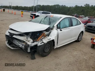 2021 Toyota Corolla LE with VIN 5YFEPMAE7MP186795, listed as a Copart auction lot 50960865 with Not Provided miles and Salvage Title. Bid and sale history available at DreamBid. Image 1.