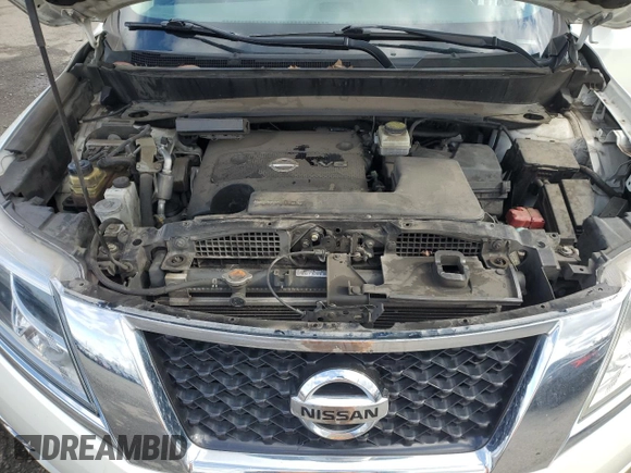 2015 Nissan Pathfinder Platinum with VIN 5N1AR2MM8FC656176, listed as a Copart auction lot 49462815 with 110,773 mi miles and Salvage title. Bid and sale history available at DreamBid. Image 12.