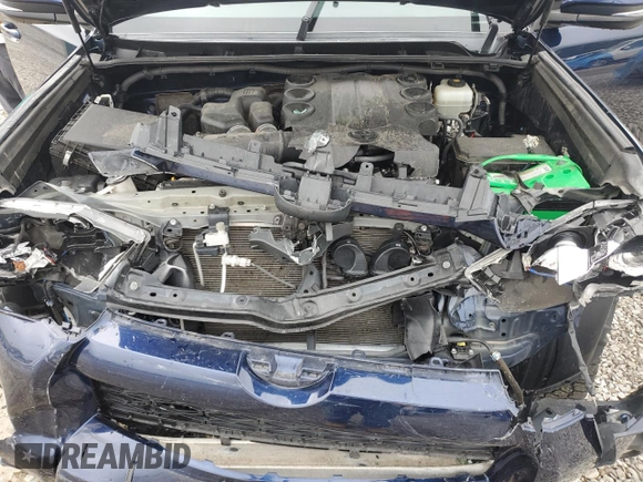 2019 Toyota 4Runner SR5 with VIN JTEBU5JR9K5728571, listed as a Copart auction lot 57761505 with 81,706 mi miles and Salvage title. Bid and sale history available at DreamBid. Image 12.