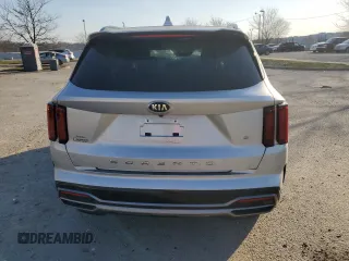 2021 Kia Sorento S with VIN 5XYRL4LC8MG007614, listed as a Copart auction lot 48540865 with 57,988 mi miles and Salvage Title. Bid and sale history available at DreamBid. Image 6.