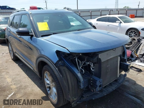 2020 Ford Explorer Limited with VIN 1FMSK7FH7LGC00194, listed as a IAAI auction lot 41937335 with 78,839 mi miles. Bid and sale history available at carsss.com. Image 1.