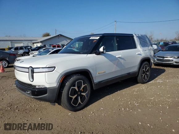 2024 Rivian R1S Adventure with VIN 7PDSGABA6RN039832, listed as a Copart auction lot 80635054 with Not Provided miles and Salvage Title. Bid and sale history available at carsss.com. Image 1.