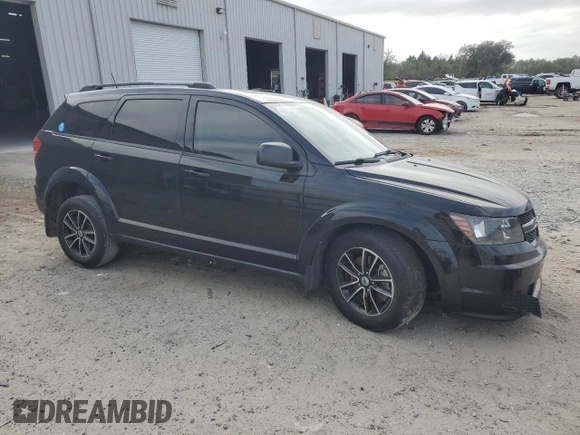 2018 Dodge Journey SE with VIN 3C4PDCAB1JT276860, listed as a Copart auction lot 45373935 with 137,514 mi miles and Salvage Title. Bid and sale history available at DreamBid. Image 4.