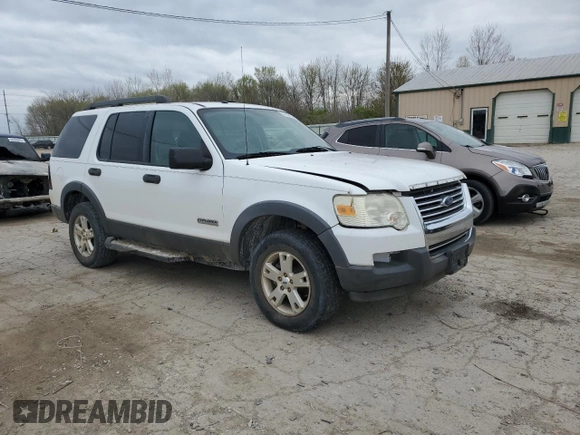 2006 Ford Explorer XLT with VIN 1FMEU73E96UB09242, listed as a Copart auction lot 53159955 with 189,406 mi miles and Clean Title. Bid and sale history available at carsss.com. Image 4.