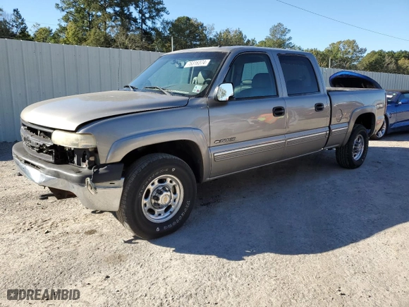 2001 Chevrolet Silverado 1500HD LS with VIN 1GCGC13U71F206182, listed as a Copart auction lot 76316374 with 362,467 mi miles and Salvage Title. Bid and sale history available at carsss.com. Image 1.