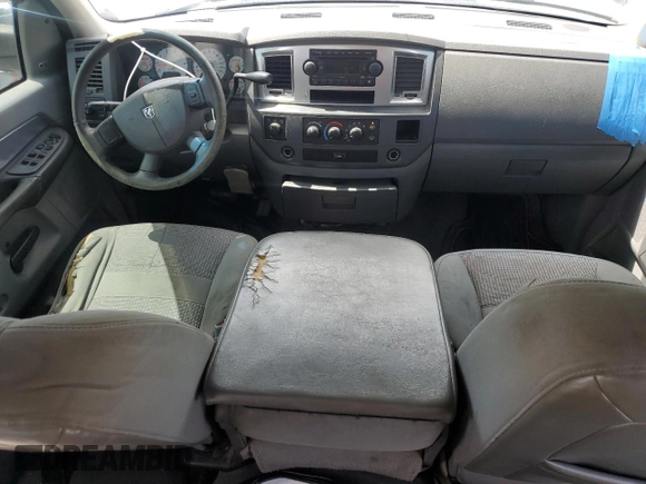 2007 Dodge 1500 Laramie with VIN 1D7HU18237S239582, listed as a Copart auction lot 60038875 with 341,524 mi miles and Salvage title. Bid and sale history available at DreamBid. Image 8.