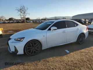 2020 Lexus IS with VIN JTHGA1D20L5103213, listed as a Copart auction lot 89159195 with 42,803 mi miles and Salvage Title. Bid and sale history available at carsss.com. Image 1.