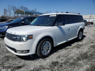 2014 Ford Flex SEL with VIN 2FMGK5C82EBD45510, listed as a Copart auction lot 48951795 with 119,038 mi miles and Salvage Title. Bid and sale history available at carsss.com. Image 1.