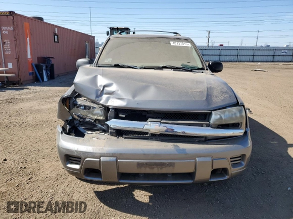 2007 Chevrolet TrailBlazer LS with VIN 1GNDT13S672294232, listed as a Copart auction lot 48737015 with 136,610 mi miles and Salvage Title. Bid and sale history available at DreamBid. Image 5.