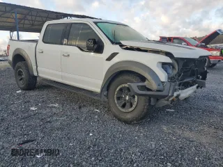 2017 Ford F-150 Raptor with VIN 1FTFW1RG1HFA51188, listed as a Copart auction lot 86782974 with 131,185 mi miles and Salvage Title. Bid and sale history available at carsss.com. Image 4.