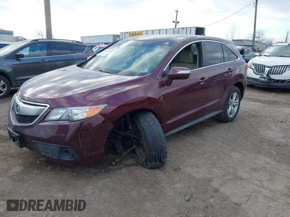 2013 Acura RDX with VIN 5J8TB4H37DL016960, listed as a IAAI auction lot 41423773 with 1 mi miles. Bid and sale history available at carsss.com. Image 2.