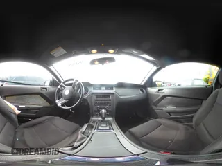 2014 Ford Mustang V6 with VIN 1ZVBP8AM1E5277123, listed as a IAAI auction lot 41917529 with 121,631 mi miles. Bid and sale history available at carsss.com. Image 19.