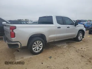 2020 Chevrolet Silverado 1500 Custom with VIN 1GCRWBEH2LZ368275, listed as a Copart auction lot 83323574 with 58,559 mi miles and Salvage Title. Bid and sale history available at carsss.com. Image 3.