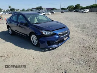 2018 Subaru Impreza Premium with VIN 4S3GKAD69J3608886, listed as a Copart auction lot 59051215 with 43,326 mi miles and Salvage title. Bid and sale history available at DreamBid. Image 13.