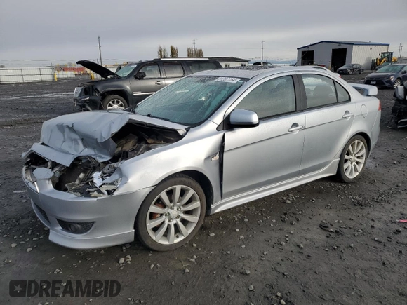 2009 Mitsubishi Lancer GTS with VIN JA3AU86W19U020216, listed as a Copart auction lot 81287764 with Not Provided miles and Salvage Title. Bid and sale history available at DreamBid. Image 1.