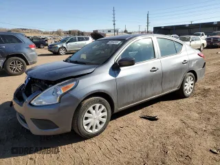 2017 Nissan Versa SV with VIN 3N1CN7AP4HL835782, listed as a Copart auction lot 43044055 with 75,910 mi miles and Non repairable. Bid and sale history available at DreamBid. Image 1.