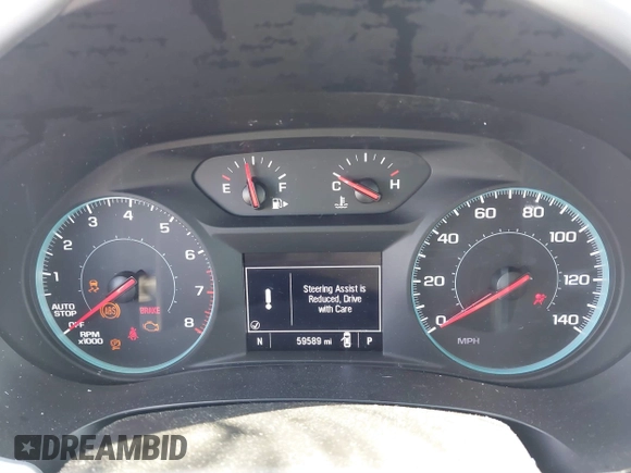2022 Chevrolet Malibu LT with VIN 1G1ZD5ST1NF128891, listed as a IAAI auction lot 41892567 with 59,589 mi miles and . Bid and sale history available at DreamBid. Image 7.