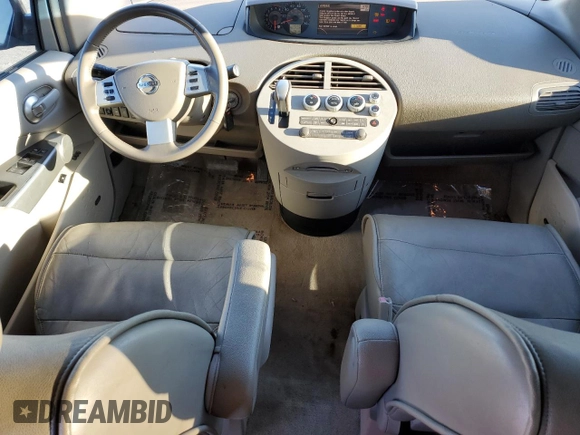 2005 Nissan Quest SE with VIN 5N1BV28U25N131126, listed as a Copart auction lot 45471885 with 158,059 mi miles and Clean Title. Bid and sale history available at carsss.com. Image 8.
