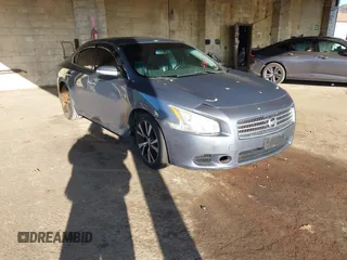 2010 Nissan Maxima 3.5 SV with VIN 1N4AA5AP9AC857773, listed as a IAAI auction lot 41835308 with 146,365 mi miles. Bid and sale history available at carsss.com. Image 1.