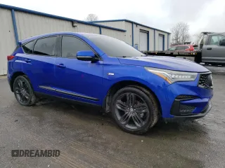 2019 Acura RDX w/A-Spec Pkg with VIN 5J8TC1H6XKL010136, listed as a Copart auction lot 47319425 with Not Provided miles and Salvage Title. Bid and sale history available at carsss.com. Image 4.