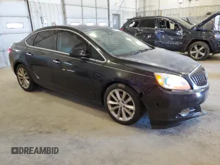 2013 Buick Verano with VIN 1G4PP5SK3D4129821, listed as a Copart auction lot 52665195 with 169,506 mi miles and Salvage Title. Bid and sale history available at carsss.com. Image 4.