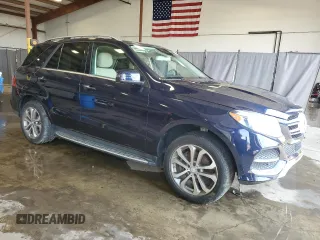 2017 Mercedes-Benz GLE 350 with VIN 4JGDA5HB8HA866029, listed as a Copart auction lot 62630215 with 29,268 mi miles and Salvage title. Bid and sale history available at DreamBid. Image 4.